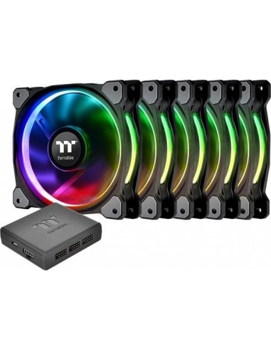 Thermaltake Riing Plus 12 LED RGB radiator fan TT Premium, case fan (CL-F054-PL12SW-A)