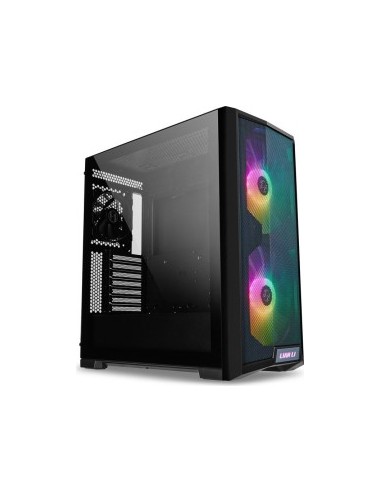 Lian Li LanCool 215 Midi-Tower - ARGB, Tempered Glass, black