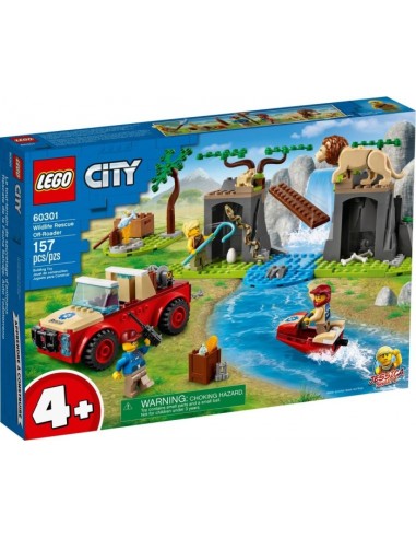 60301 City Animal Rescue SUV, construction toys