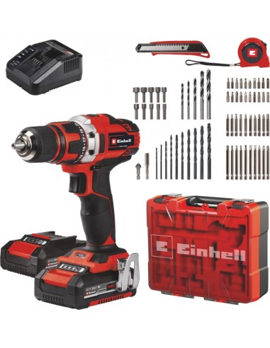 Cordless Drill Set TE-CD 18/40 Li +69, 18 Volt