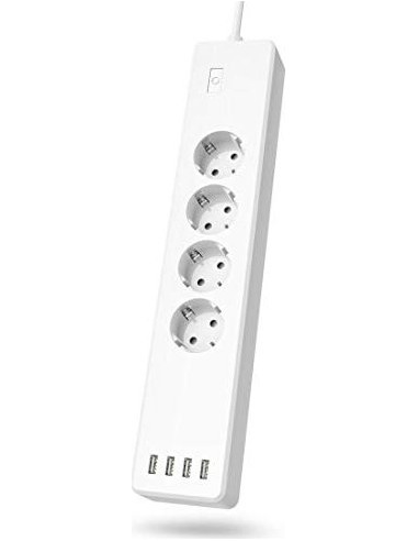 Hama WLAN-Socket Line 4-fold, without Hub, 4-fold USB