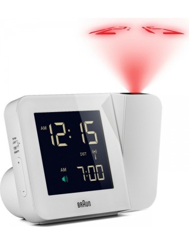 Braun BC 015 W-DCF     white Radio Controlled Alarm Clock