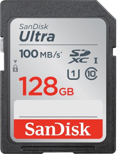 SanDisk Ultra Lite SDXC    128GB 100MB/s       SDSDUNR-128G-GN3IN