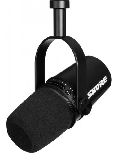 Shure MV7 Dynamic Podcast Microphone black