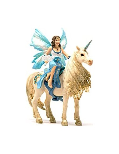 Schleich bayala            42508 Eyela Riding on Golden Unicorn