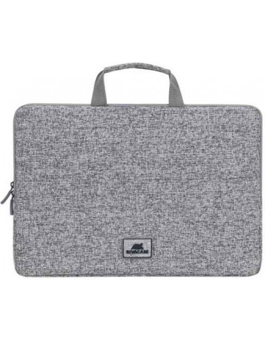 RIVACASE 7915 light grey Laptop sleeve 13.3  with handles