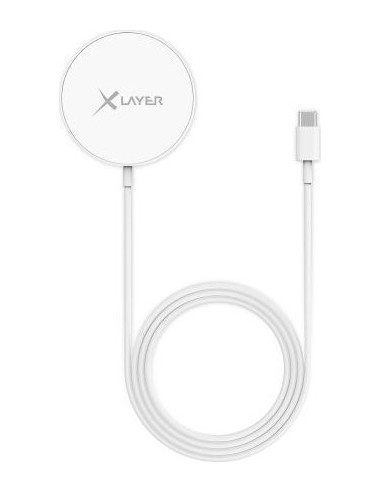 XLayer Wireless Charging Pad Magnetic 15W White