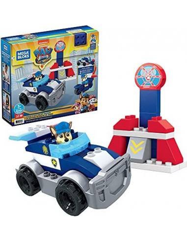 Mega Bloks Paw Patrol Chases Police Vehicle, Construction Toys