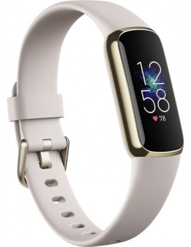 Fitbit Luxe moonwhite/softgold