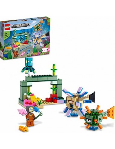 21180 Minecraft The Guardian Duel, construction toy