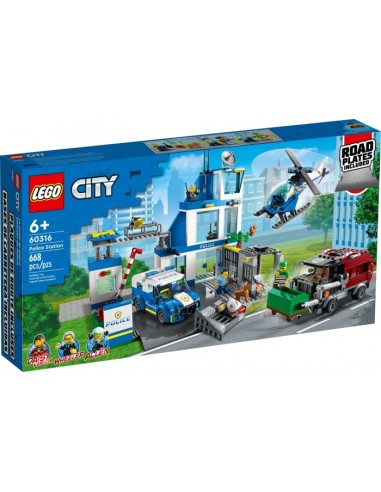 60316 City Police Station Construction Toy