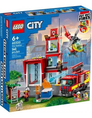 60320 City Fire Station Construction Toy