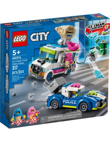 60314 City Ice Cream Truck Chase Construction Toy