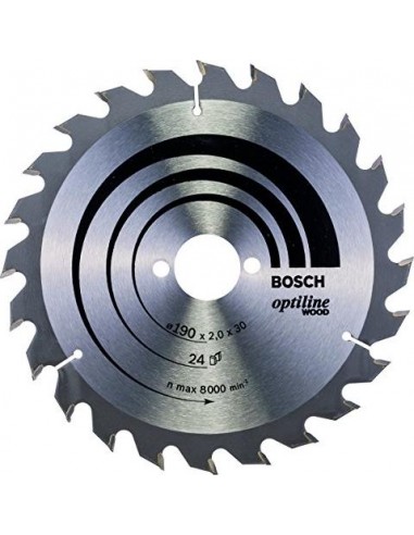 Bosch Optiline Wood 190x30-24 Circular Saw Blade