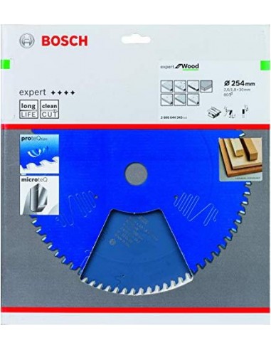 Bosch Circ. Saw Blade EX WO T 254x30-80