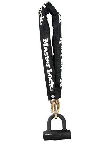 Master Lock Steel Chain with keyed Mini U-Lock 8234EURDPRO