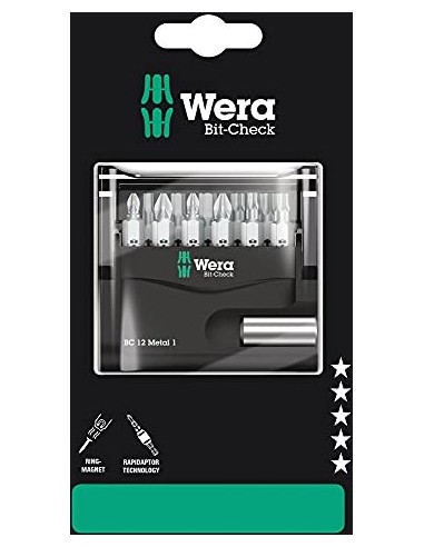 Wera Bit-Check 12 Metal 1