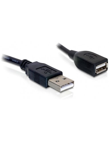 DeLOCK Kabel USB 2.0 Verlaengerung, A/A 15cm S/B USB cable 0.15 m Black