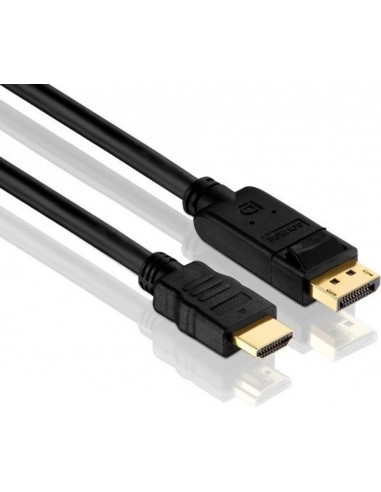 Qoltec 50441 DisplayPort v1.1 male | HDMI male | 4K | 2m