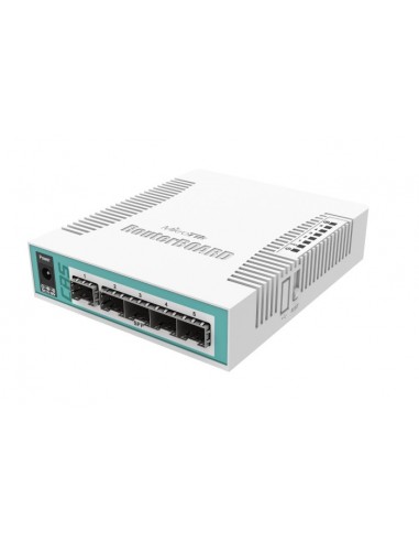 Mikrotik CRS106-1C-5S network switch Gigabit Ethernet (10/100/1000) Power over Ethernet (PoE) White