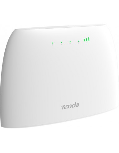 Tenda N300 wireless router Fast Ethernet Single-band (2.4 GHz) 4G White