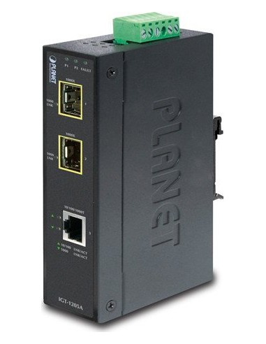 PLANET IGT-1205AT network media converter 1000 Mbit/s Blue