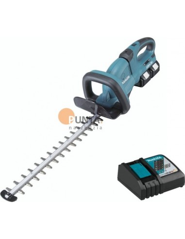 Makita DUH551PT2 cordless grass shear 55 cm 2x 18 V Lithium-Ion (Li-Ion) Black, Green