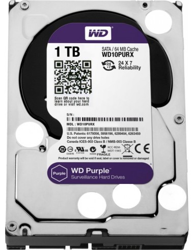 Western Digital Purple 3.5" 1000 GB Serial ATA III