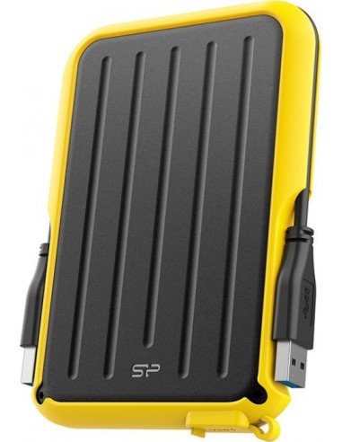 Silicon Power A66 external hard drive 1000 GB Black, Yellow