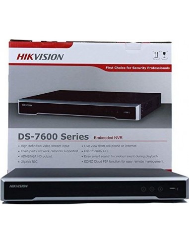 Hikvision Digital Technology DS-7608NI-K2/8P network video recorder Black