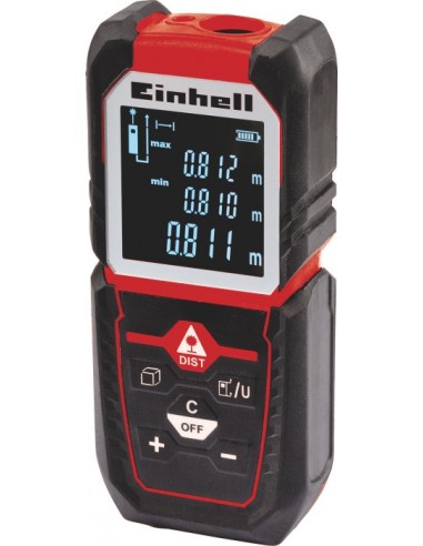 Einhell TC-LD 50 Laser distance meter 50 m Black,Red