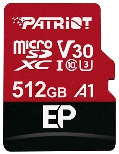 Patriot Memory PEF512GEP31MCX memory card 512 GB MicroSDXC Class 10