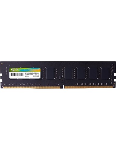 SILICON POWER DDR4 UDIMM RAM memory 3200 MHz CL22 32 GB (SP032GBLFU320X02) Black