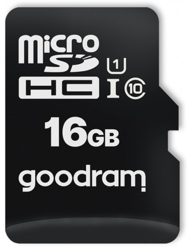 Goodram M1A0-0160R12 memory card 16 GB MicroSDHC Class 10 UHS-I