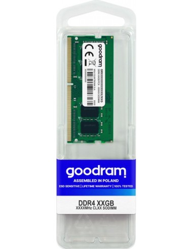 Goodram GR2400S464L17S/8G memory module 8 GB DDR4 2400 MHz