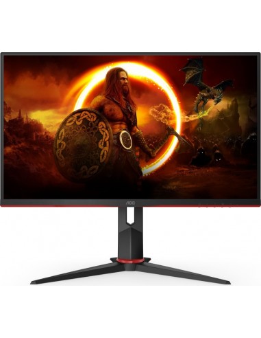 AOC 24G2SU/BK computer monitor 60.5 cm (23.8") 1920 x 1080 pixels Full HD Black, Red