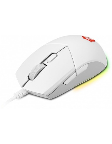 MSI CLUTCH GM11 WHITE mouse Ambidextrous USB Type-A Optical 5000 DPI