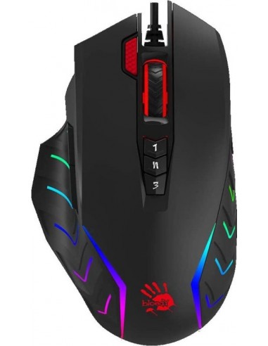 A4Tech J95 mouse USB Type-A Optical 5000 DPI Right-hand