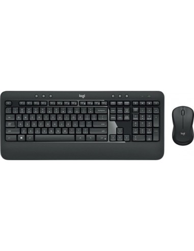 Logitech MK540 Advanced keyboard RF Wireless QWERTY US International Black, White