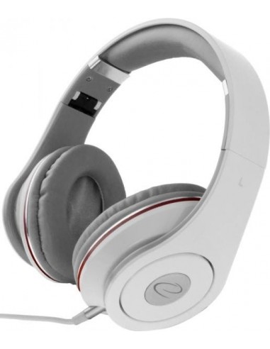 Esperanza EH141W headphones/headset Head-band Grey,White