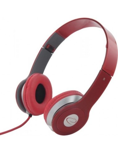 Esperanza EH145R headphones/headset Head-band Red