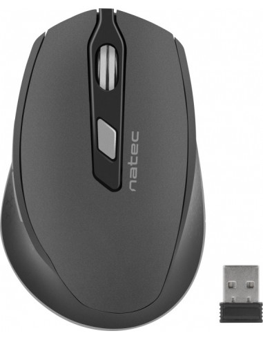 NATEC Wireless Mouse Siskin 2400DPI Black