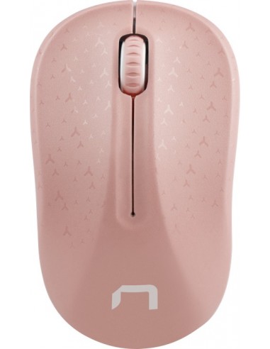 Natec Wireless Mouse Toucan Pink - White 1600DPI