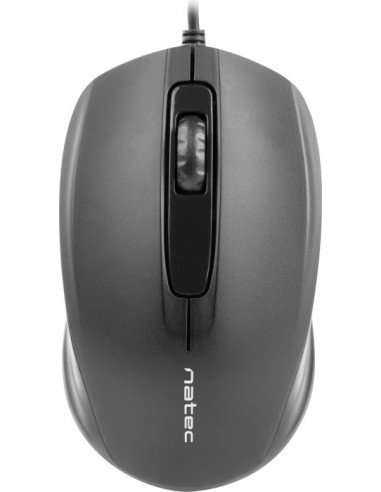 Natec Optical Mouse HOOPOE 2 1600 DPI, USB, Black