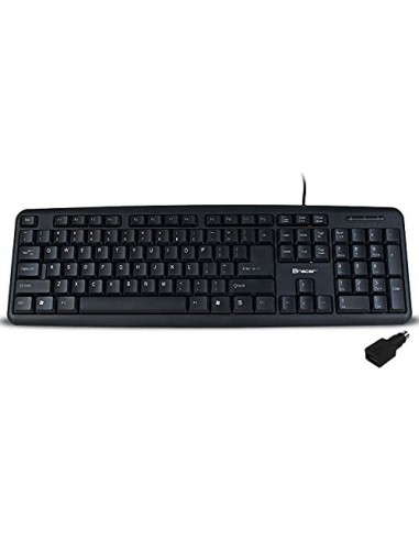 Tracer Maverick keyboard USB + PS/2 Black