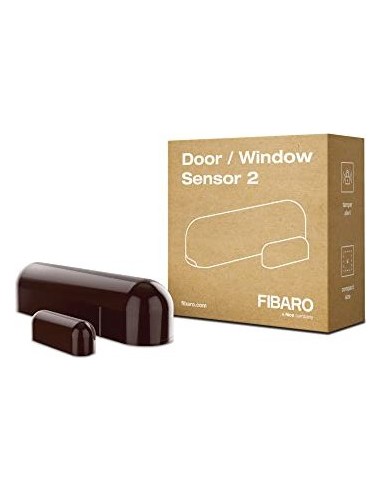 Fibaro FGDW-002-5 ZW5 door/window sensor Wireless Brown