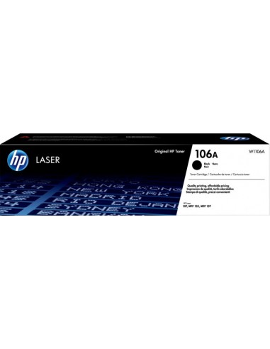 HP 106A Black Original Laser Toner Cartridge