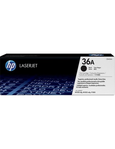 HP 36A Black Original LaserJet Toner Cartridge