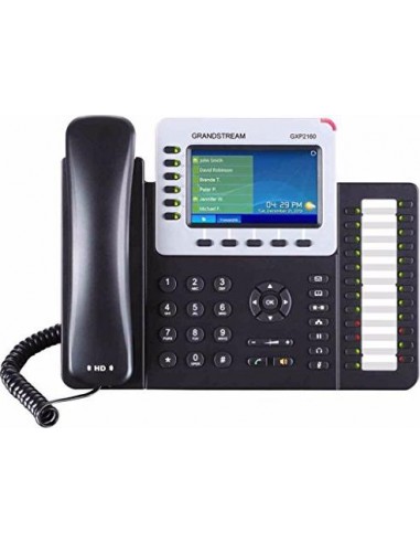 Grandstream Networks GXP-2160 IP phone Black Wired handset TFT 6 lines