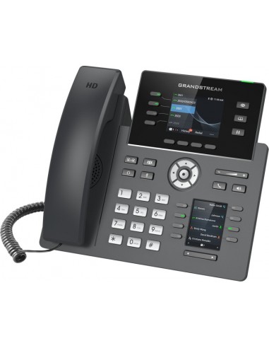 Grandstream Networks GRP2614 IP phone Black 4 lines TFT Wi-Fi